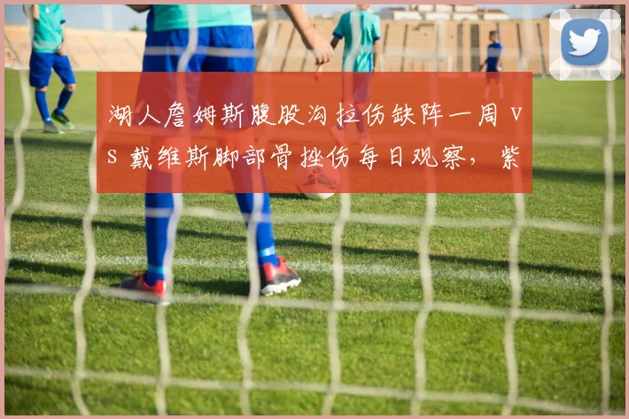 湖人詹姆斯腹股沟拉伤缺阵一周 vs 戴维斯脚部骨挫伤每日观察,紫金军团内线外线谁更伤不起?